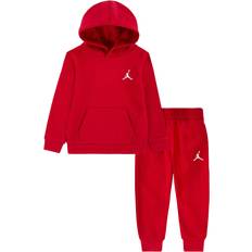 Tracksuits Children's Clothing Nike Toddler Jordan MJ Essentials Fleece Pullover Hoodie Set - Gym Red (75C589-R78)