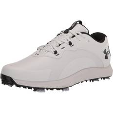 Under Armour Men Golf Shoes Under Armour Charged Draw Men's Golf Footwear, White/Black, Spiked