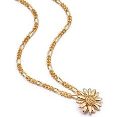 Daisy English Necklace - Gold