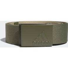 Men - Sportswear Garment Belts Adidas Reversible Stretch Men's Belt, Olive Golf