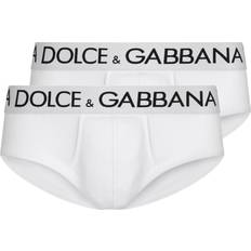 Herren - Weiß Slips Dolce & Gabbana White Cotton Set Briefs White