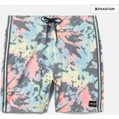 Gelb Badehosen Hurley Phantom Naturals Sessions 16' Board-Shorts, Gelbe Post