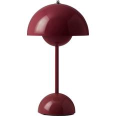 Belysning &Tradition Flowerpot VP9 Dark Plum Bordlampe 29.5cm