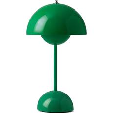 IP44 Bordlamper &Tradition Flowerpot VP9 Signal Green Bordlampe 29.5cm