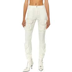 Diesel Cotton Pants Diesel Trousers Woman colour White