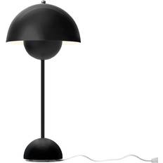 &Tradition Flowerpot VP3 Dull Black Table Lamp 19.7"