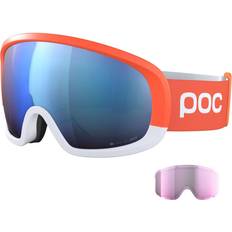 Skibrillen reduziert POC Fovea Mid Clarity Comp fluorescent orange/hydrogen white/spektris blue Ersatzscheibe