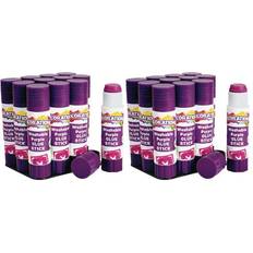 Paper Glue Colorations Washable Purple Glue Sticks 0.32 oz Set of 24