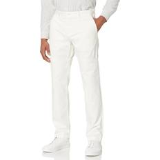 Lacoste White Pants Lacoste Men's Slim Fit Stretch Cotton Trousers White