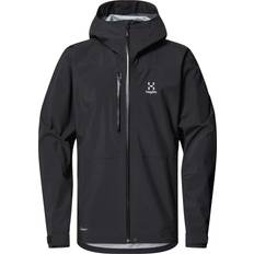 Haglöfs Herren - L - Outdoorjacken Haglöfs FRONT PROOF Hardshelljacke Herren schwarz