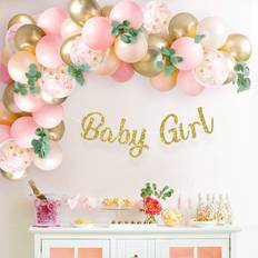 Zoe Frances Designs Pom Pom Garland - Colorful Hanging Decorations for Nursery Baby Shower Birthday and Christmas | Boho Bedroom Decor for Girls 