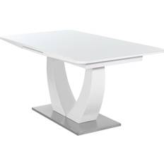 Tische reduziert Procom Modern Ulm White Esstisch 90x200cm