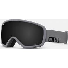 Giro Giro Stomp Kids Ski Goggles Snowboard Goggles for Youth, Boys & Girls Grey Wordmark Strap with Ultra Black Lens