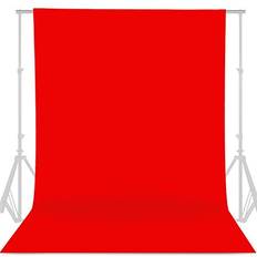 Photo booth backdrop GFCC GFCC 8FTX10FT Red Backdrop Background for Photography Photo Booth Backdrop for Photoshoot Background Screen Video Recording Parties Curtain