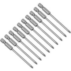 Autofeed Screwdrivers Uxcell 10Pcs 1/4-Inch Hex Shank 75mm Length Phillips 3PH1 Magnetic Screw Driver S2 Screwdriver Bits