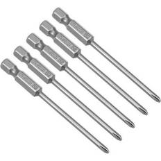 Autofeed Screwdrivers Uxcell 5Pcs 1/4-Inch Hex Shank 75mm Length Phillips 3PH1 Magnetic Screw Driver S2 Screwdriver Bits