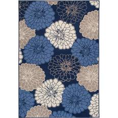 Loomaknoti Marigold Beige, Blue 79x114"