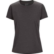 Arc'teryx Oberteile Arc'teryx Damen Taema Crew T-Shirt schwarz