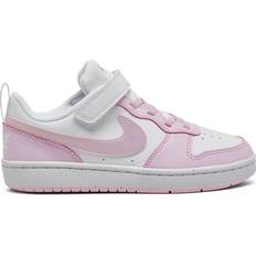 Children's Shoes Nike Court Borough Low Recraft PSV - White/Pink Foam