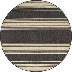 Nuloom "Brown/White Area Romy Black 79x79"