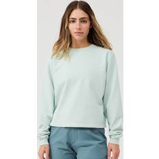 Outdoor Voices Green Cropped Sweatshirt