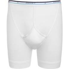 Herre - Hvite Truser Jockey Cotton Midway Brief Hvit bomull Herre