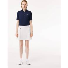 Lacoste White Skirts Lacoste Women's SPORT Ultra-Dry Golf Skirt White