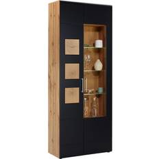 Luken - Schwarz Vitrinen Modern Living Stella SONATE Optik Vitrine