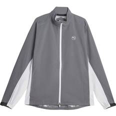 Puma L - Men Rain Jackets & Rain Coats Puma Men's DRYLBL Rain Jacket, Medium, Slate Sky/White Glow Black Friday Deal