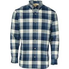 RedHead RedHead Ultimate Flannel Long-Sleeve Shirt for Men Navy Blue Buffalo