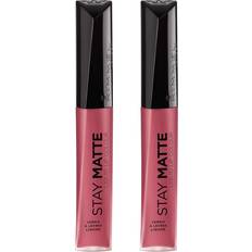 Rimmel Lipsticks Rimmel Stay Matte Liquid Lip Color, Rose & Shine, 2 Count