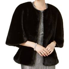 Adrianna Papell Jackets Adrianna Papell Faux-Fur Jacket Black X