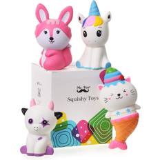 Foam Soft Toys Mr. Pen Jumbo Squishies Slow Rising 4 Pack Squishy Pack Squishy Animals