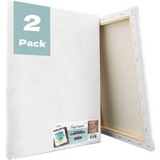 Large Stretched Canvases for Painting 36x48 Inch 2-Pack, 12.3 oz