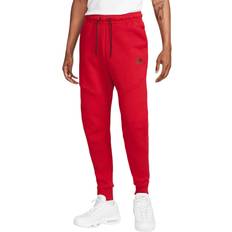 Nike Men's Sportswear Gym Red/Black Tech Fleece Jogger