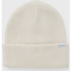 Les Deux Herre Tilbehør Les Deux Wayne Wool Beanie beige male Beanies now available at BSTN in ONE