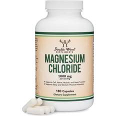 Magnesium Double Wood Supplements Magnesium Chloride 1000mg 180