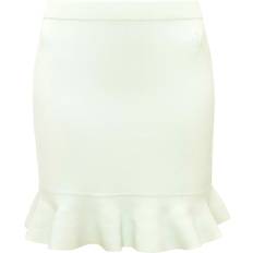 JW Anderson RUFFLED HEM MINI SKIRT green XS-S-M