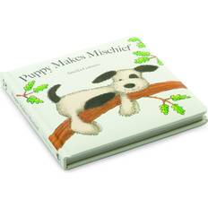 Jellycat Cats Soft Toys Jellycat Puppy Makes Mischief Board Book