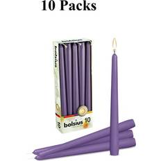 Bolsius Candlesticks, Candles & Home Fragrances Bolsius 10 Colored Taper Wedding