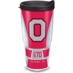 Red Tumblers Tervis USA Double Walled Ohio State Buckeyes Insulated 24oz, Spirit Tumbler