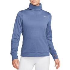 Blå - Dame - Pologensere Nike Therma-FIT Swift Women's Turtleneck Running Top Blue