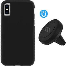 Case-Mate Tough Hard Magnetic Car Mount for Apple iPhone Xs/X Black