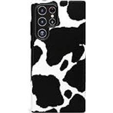 Casely Galaxy S22 Ultra Case Current Mood Cow Print Samsung Case
