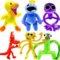 TwCare Rainbow Friends 3 Pack Plush Toy, Soft Stuffed Animal