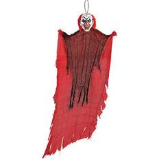 Amscan Creepy Red Clown Halloween Hanging Prop Decoration 120cm