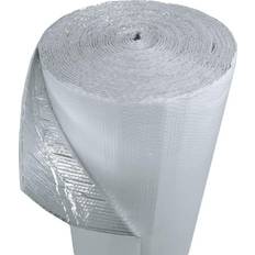 Base Elements US Energy Products 400 sqft 2ft x 200ft White Double Bubble Reflective Aluminum Insulation Roll Solid Metal Building Vapor Barrier