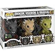 Figurines Funko Game of Thrones POP! TV Drogon Viserion & Rhaegal Vinyl Figure 3-Pack