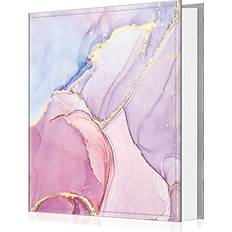 Faux Leather Wedding Photo Album, 600 Pockets for 4x6 Inch Photos