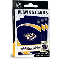 Board Games Masterpieces MasterPieces Family Games NHL Nashville Predators Playing Cards Officially Licensed Playing Card Deck for Adults, Kids, and Family